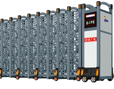 宏盛源-不锈钢伸缩门